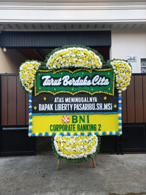 Papan Bunga Duka di Wek Vi